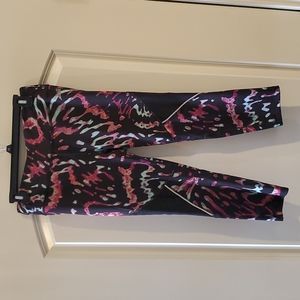 Womens athletic compression capris